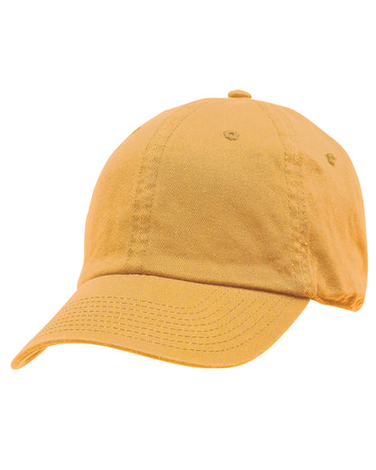 100% Washed Chino Cotton Twill Unstructured Cap BA3630