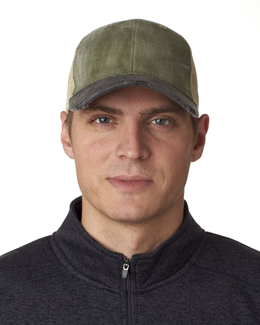 Distressed Ollie Cap OL102