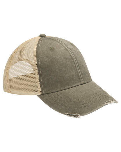 Distressed Ollie Cap OL102