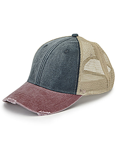 Distressed Ollie Cap OL102