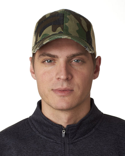 Distressed Ollie Cap OL102