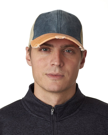 Distressed Ollie Cap OL102
